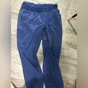 Cherokee Women's Navy Blue Scrub Pants Large iflex